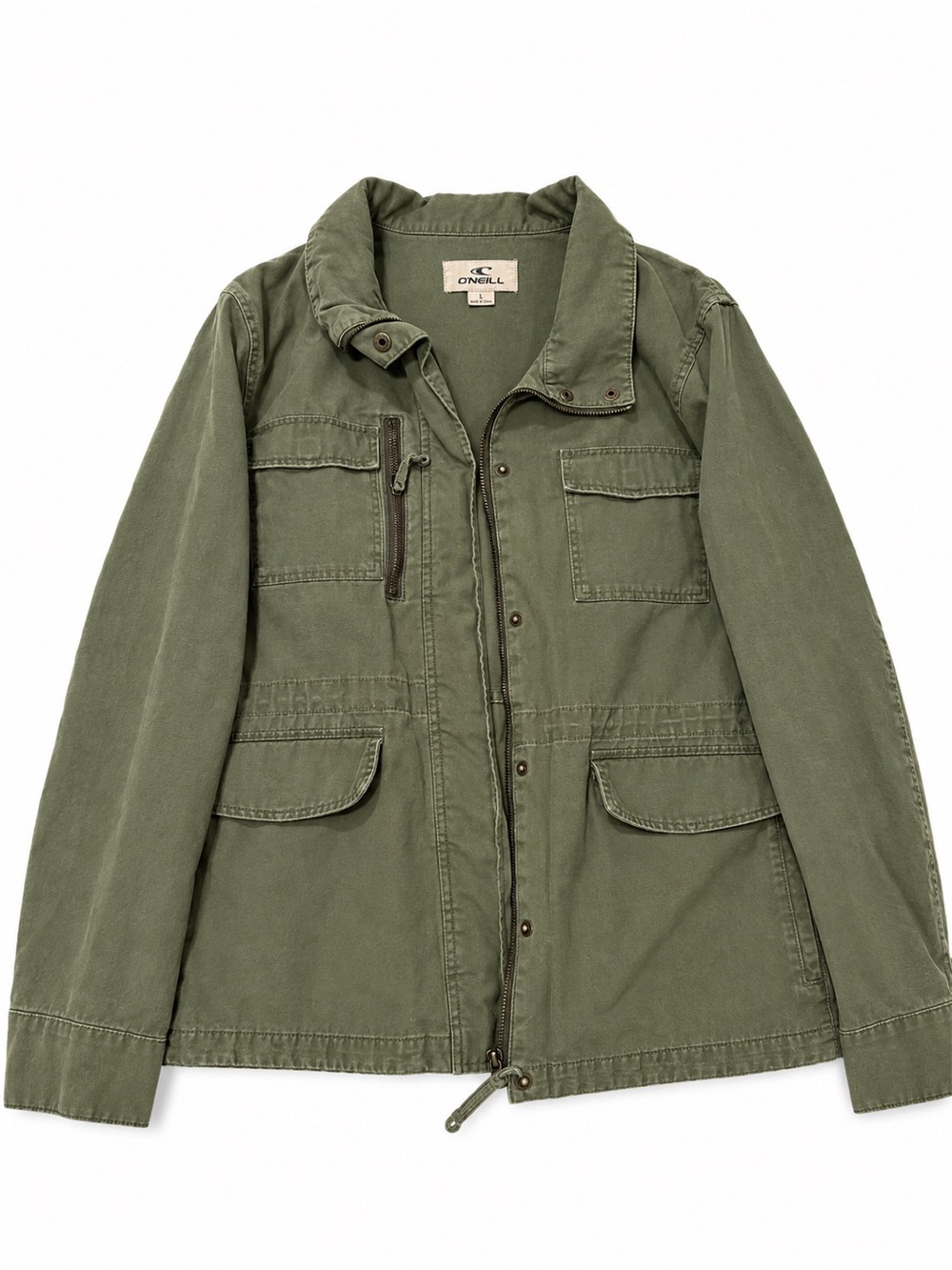 O'Neill Military Field Jacket in Olive
